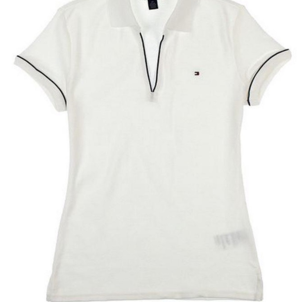 Tommy Hilfiger White Polo Shirt